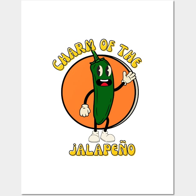 Charm of the Jalapeño Wall Art by PoiesisCB